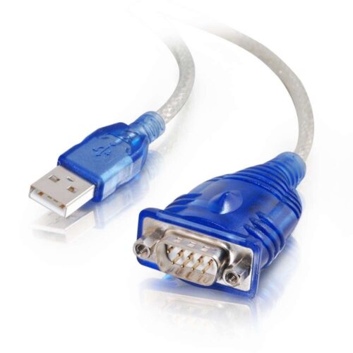 USB to DB9 Serial RS232 DB9 F/F Mini Gender Changer Adapter Cable